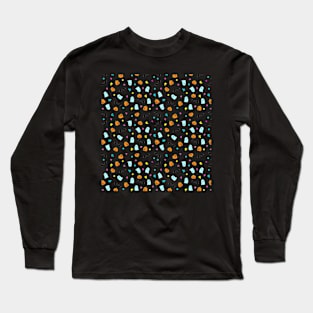 90s Spooky Pattern Long Sleeve T-Shirt